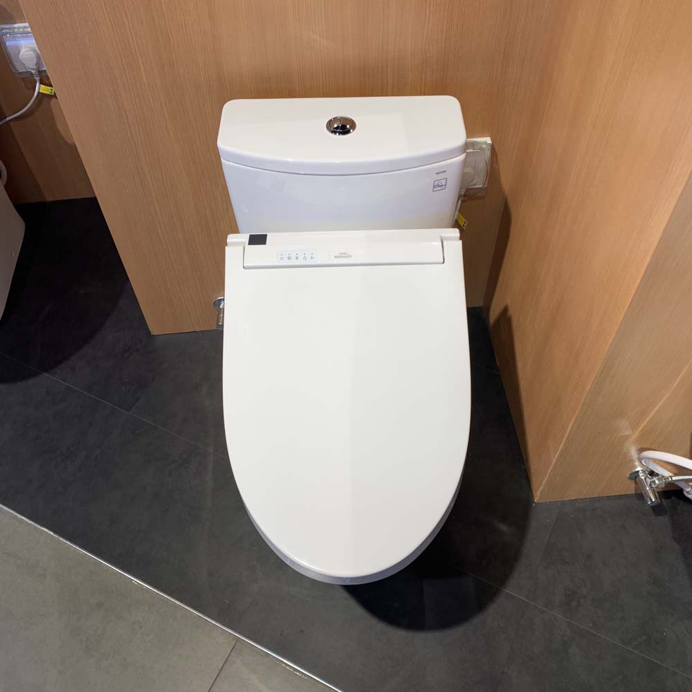 Bồn cầu TOTO MS855CDW15 1 khối nắp điện tử Washlet C5 TCF24460AAA giấu dây