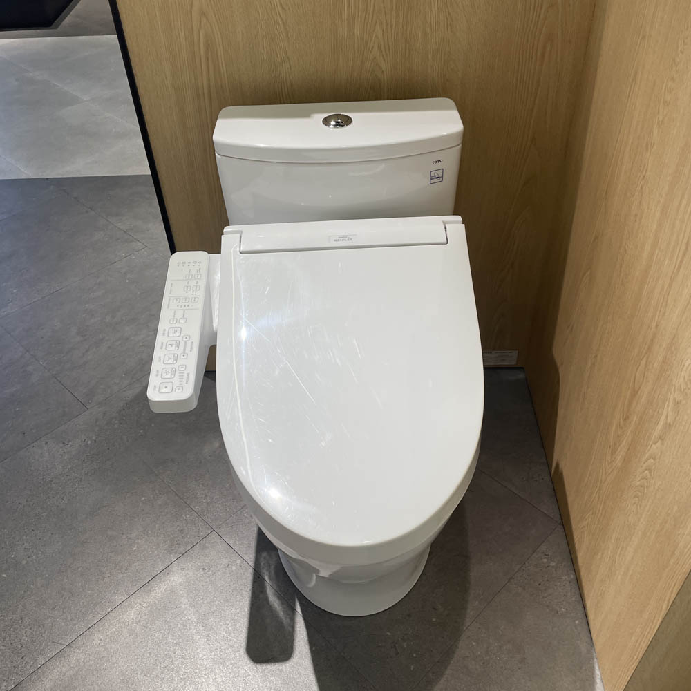 Bồn cầu TOTO MS855CDW17 1 khối nắp điện tử Washlet C2 TCF23460AAA giấu dây