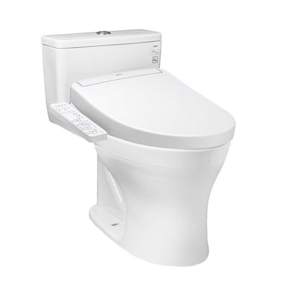 Bồn cầu TOTO MS855CDW24 1 khối nắp điện tử Washlet S2 TCF33461GAA giấu dây