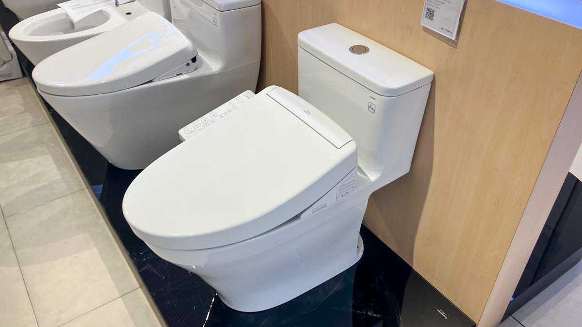 Bồn cầu TOTO MS857CDW24 1 khối nắp điện tử Washlet S2 TCF33461GAA giấu dây