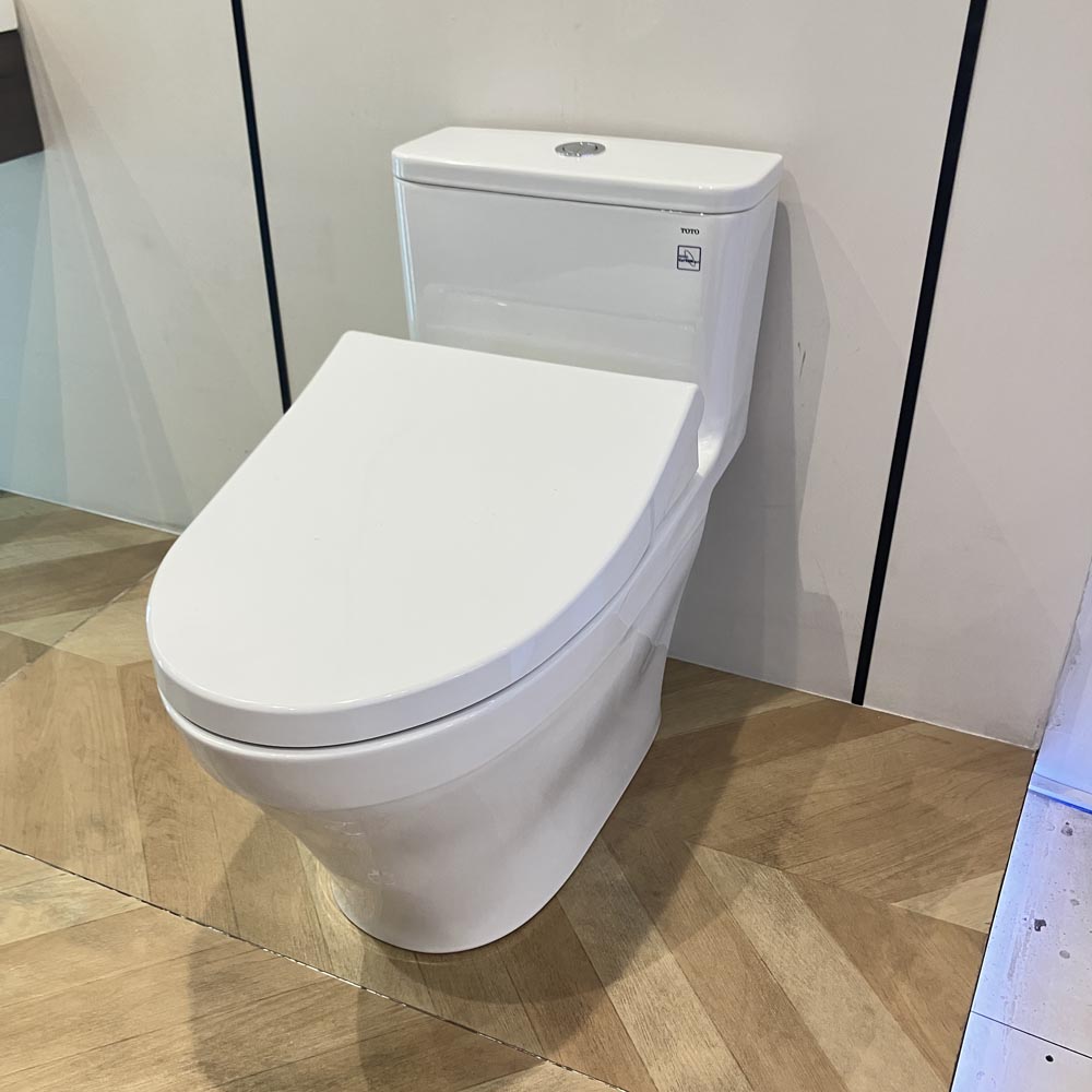 Bồn cầu 1 khối TOTO MS857DE4 nắp rửa cơ TCW1211A