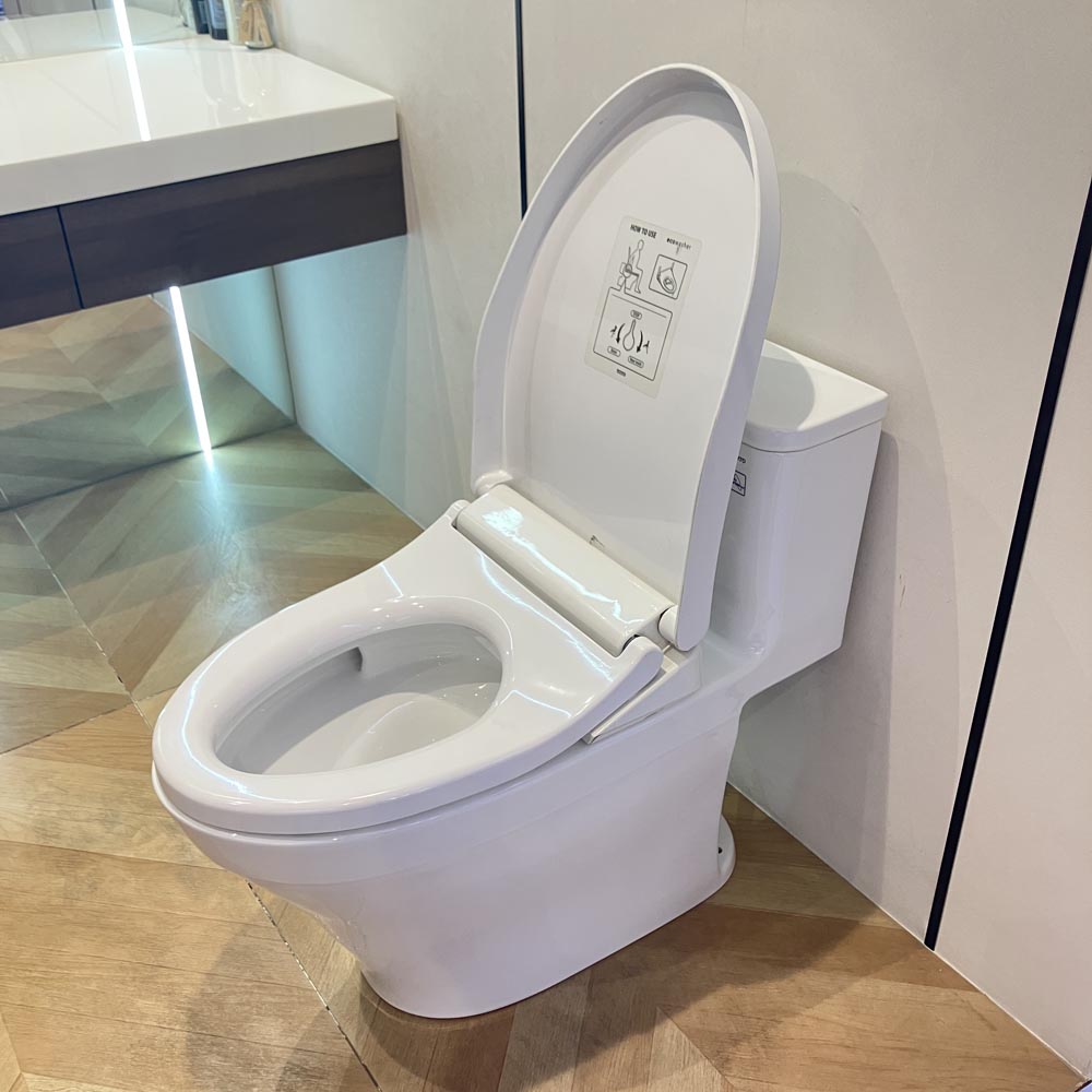 Bồn cầu 1 khối TOTO MS857DE4 nắp rửa cơ TCW1211A