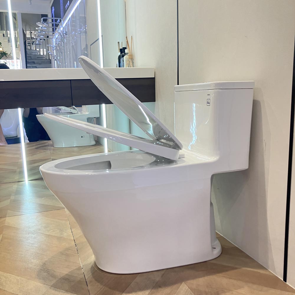 Bồn cầu 1 khối TOTO MS857DT10 nắp đóng êm TC395VS