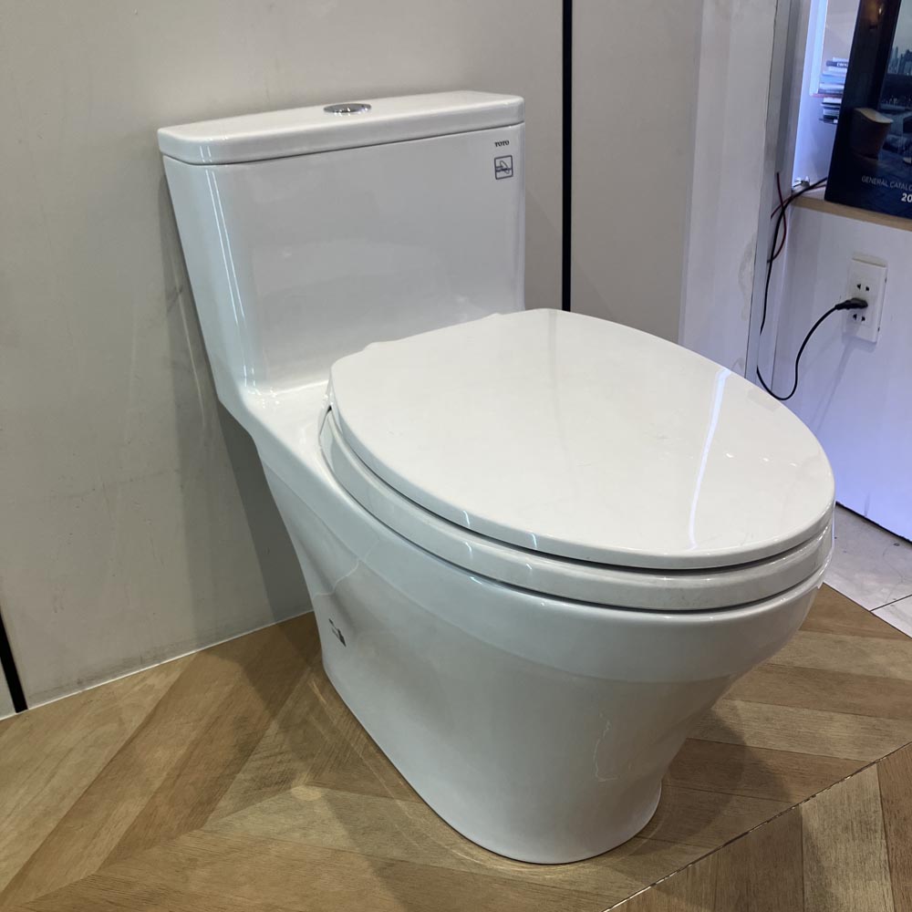 Bồn cầu 1 khối TOTO MS857DT2 nắp đóng êm TC393VS