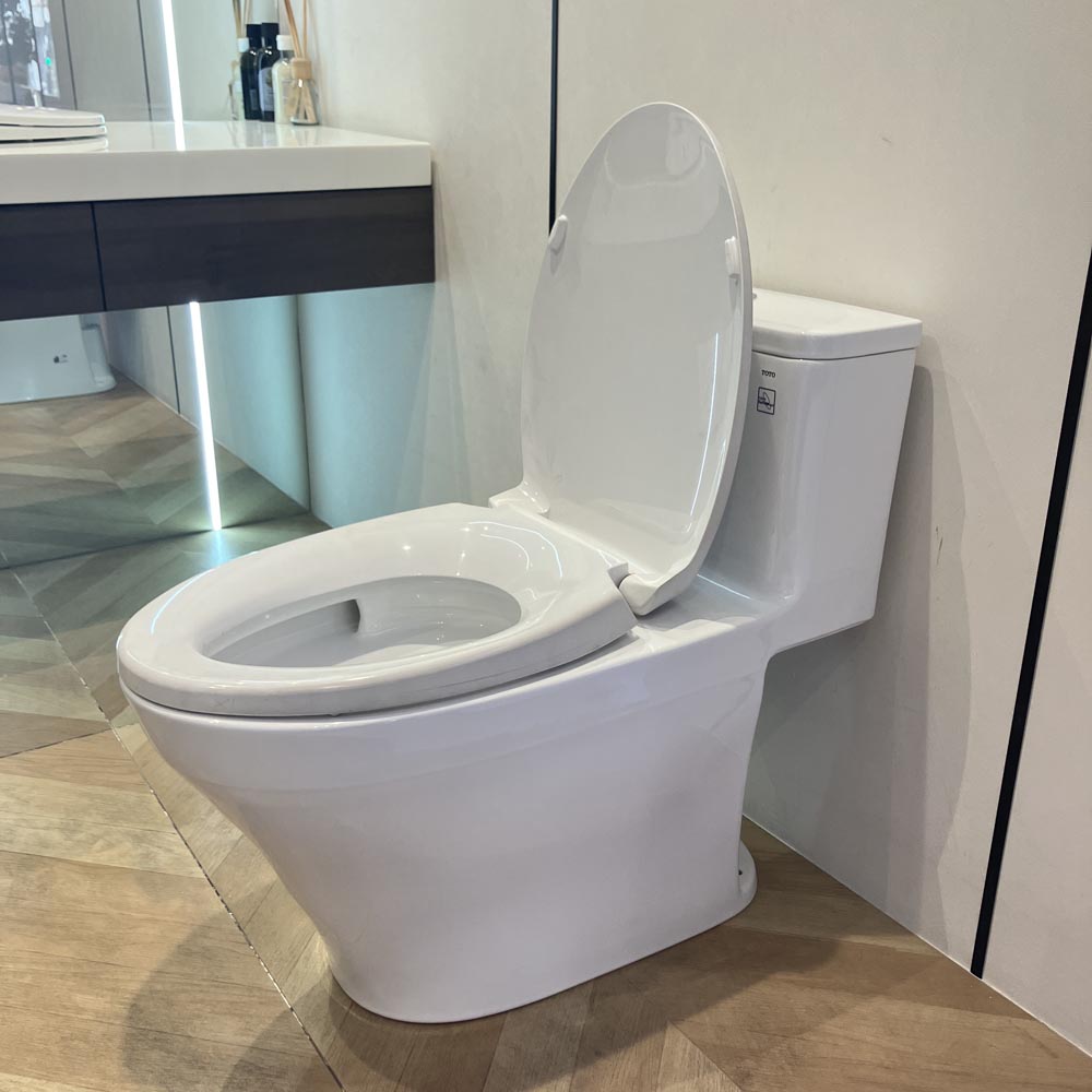 Bồn cầu 1 khối TOTO MS857DT2 nắp đóng êm TC393VS