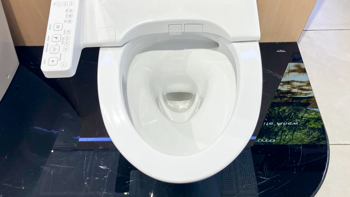 Bồn cầu TOTO MS857DW24 1 khối nắp điện tử Washlet S2 TCF33461GAA