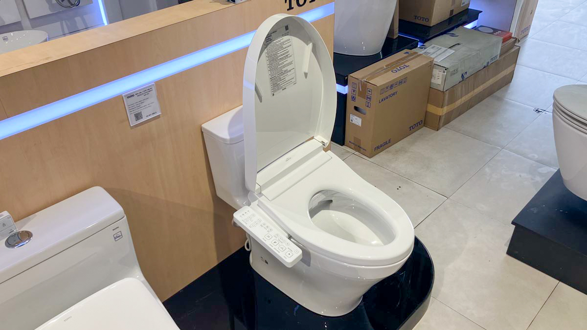 Bồn cầu TOTO MS857DW24 1 khối nắp điện tử Washlet S2 TCF33461GAA