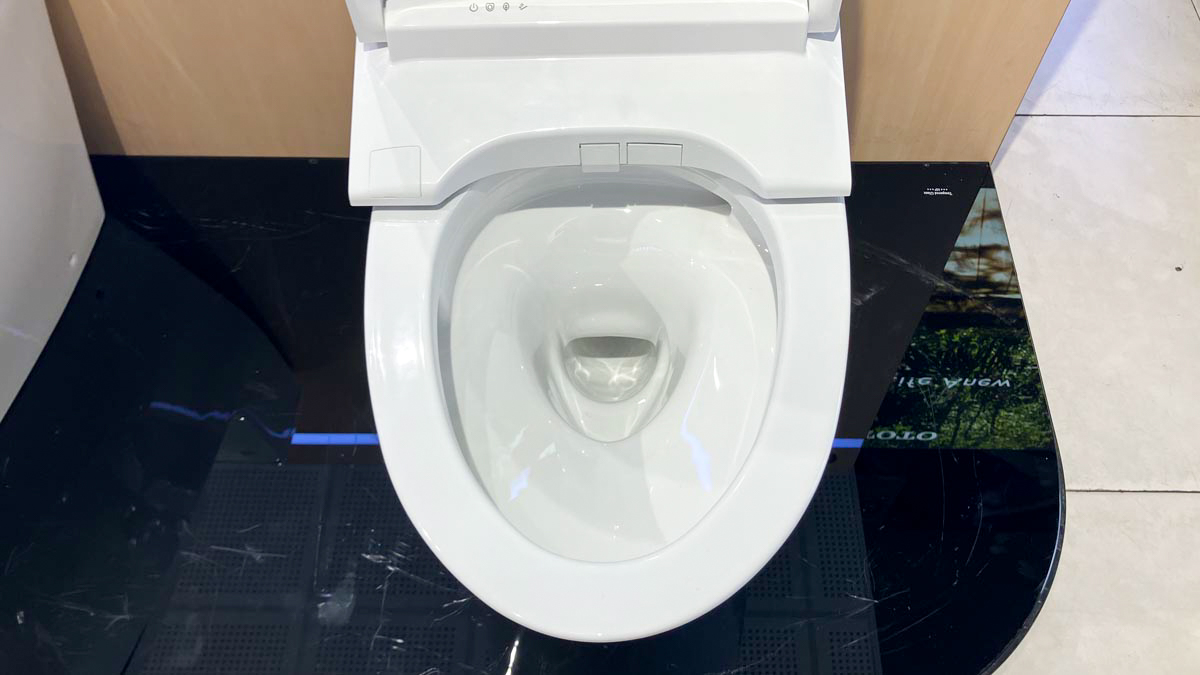 Bồn cầu TOTO MS857DW25 1 khối nắp điện tử Washlet S5 TCF34461GAA