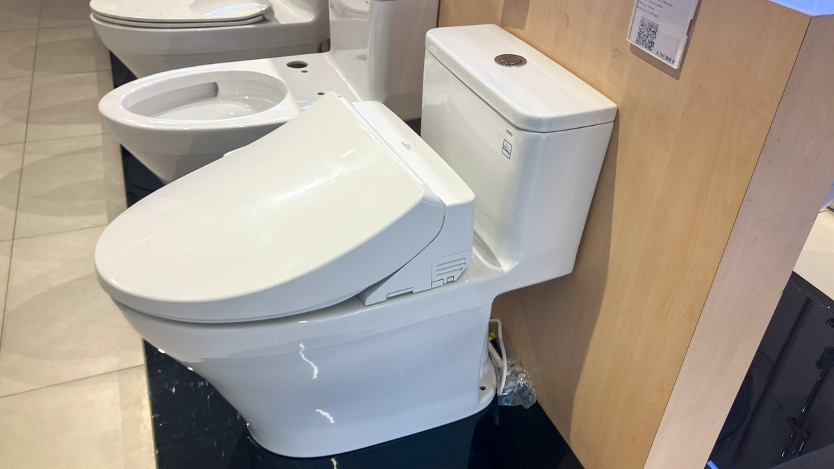 Bồn cầu TOTO MS857DW26 1 khối nắp điện tử Washlet S1 TCF23661GAA