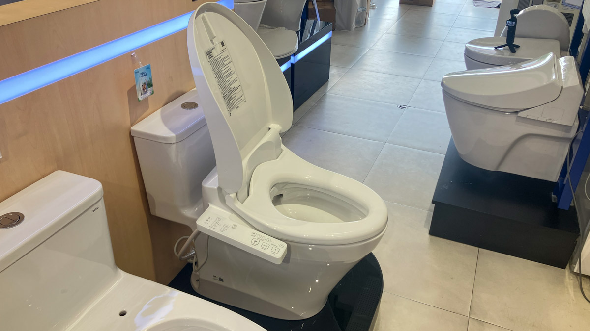 Bồn cầu TOTO MS857DW26 1 khối nắp điện tử Washlet S1 TCF23661GAA