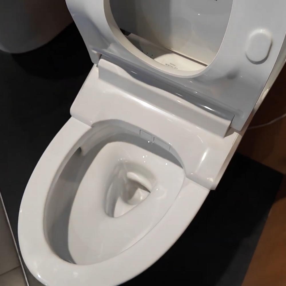 Bồn cầu TOTO MS885CDW15 1 khối nắp điện tử Washlet C5 TCF24460AAA giấu dây