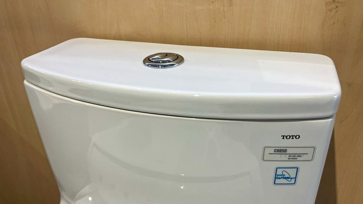 Bồn cầu TOTO MS885CDW23 1 khối nắp điện tử Washlet S7 TCF47360GAA giấu dây