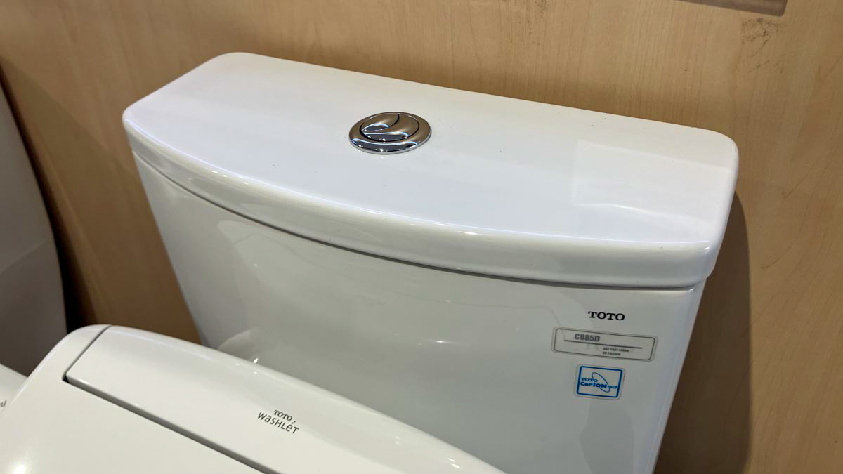 Bồn cầu TOTO MS885CDW24 1 khối nắp điện tử Washlet S2 TCF33461GAA giấu dây