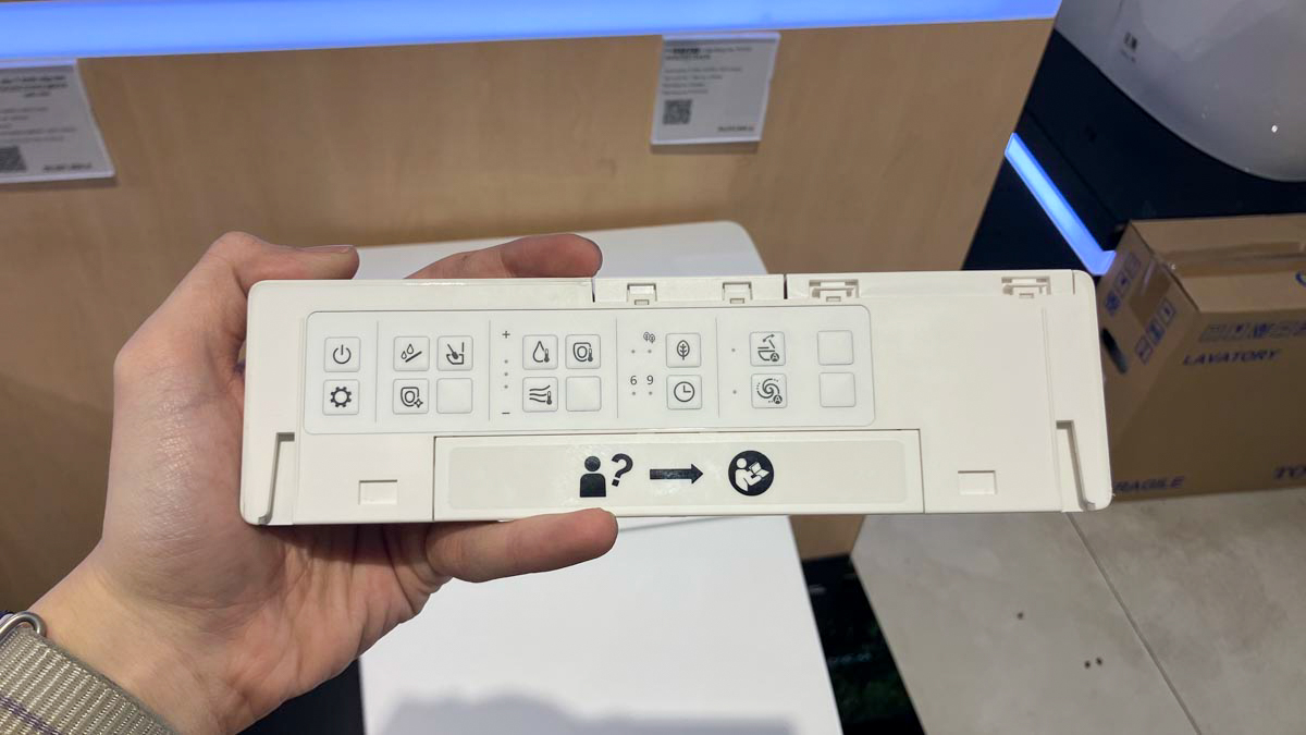 Bồn cầu TOTO MS885CDW25 1 khối nắp điện tử Washlet S5 TCF34461GAA giấu dây