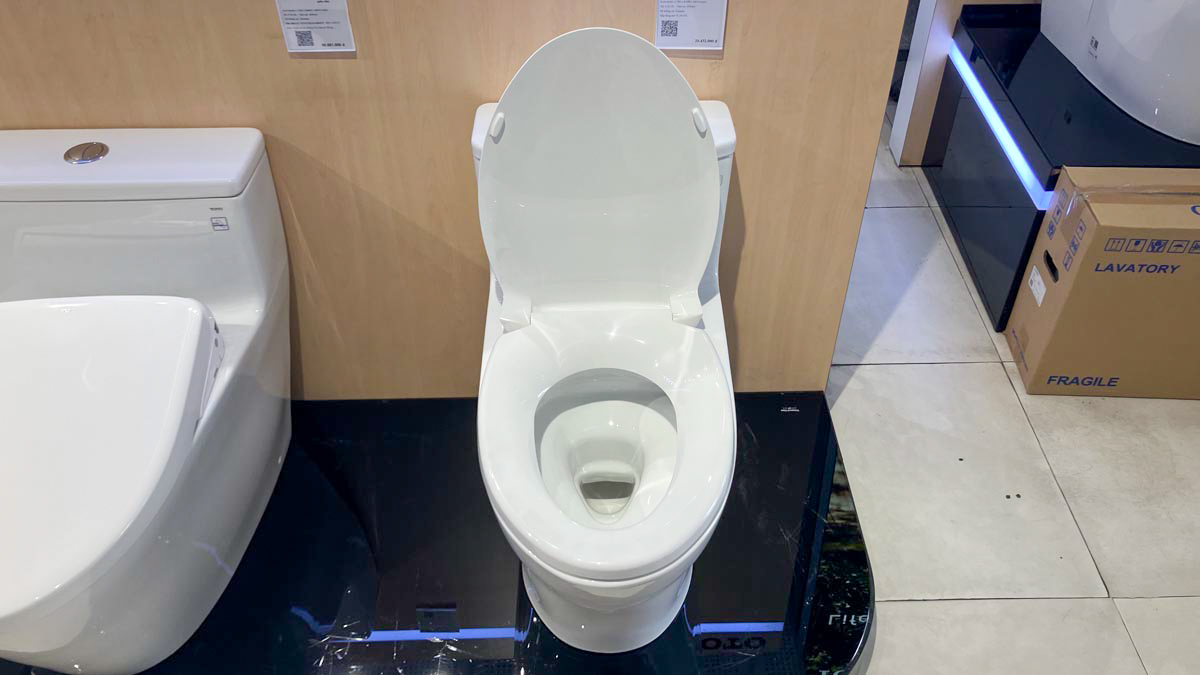 Bồn cầu 1 khối TOTO MS885DT2 nắp đóng êm TC393VS