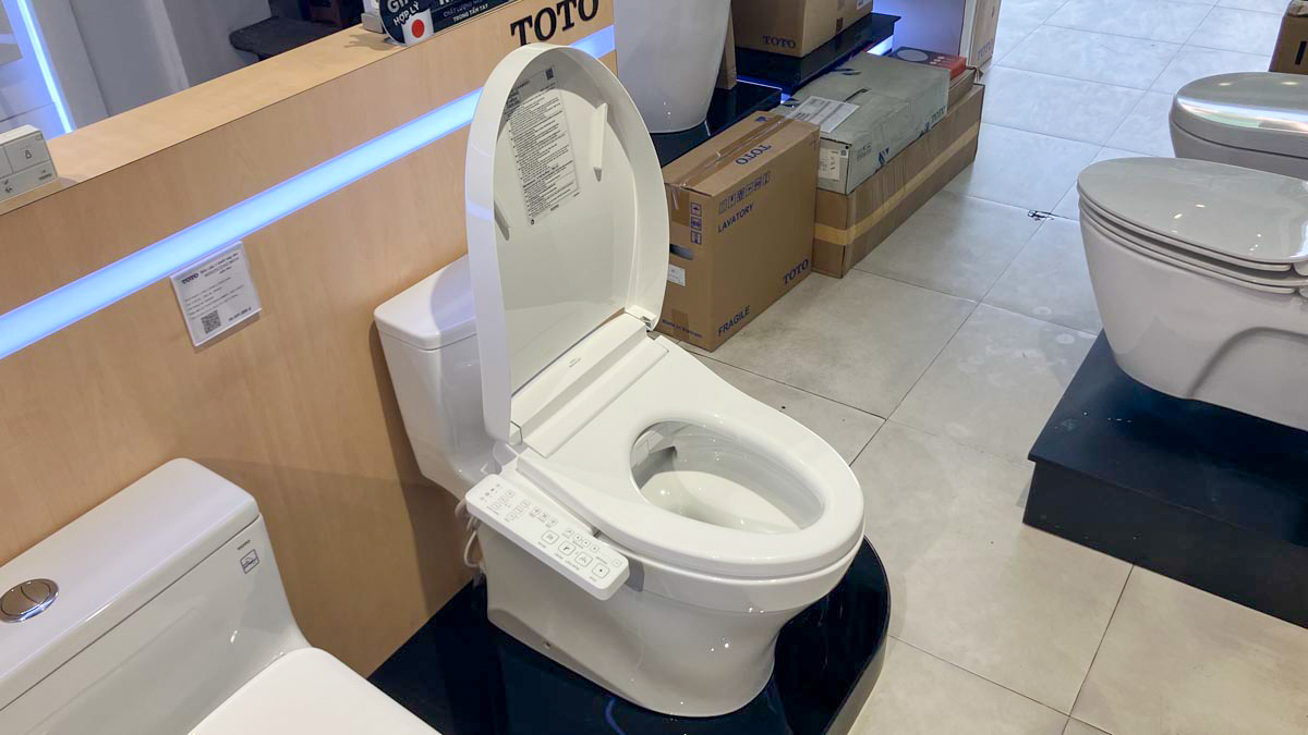 Bồn cầu TOTO MS885DW24 1 khối nắp điện tử Washlet S2 TCF33461GAA