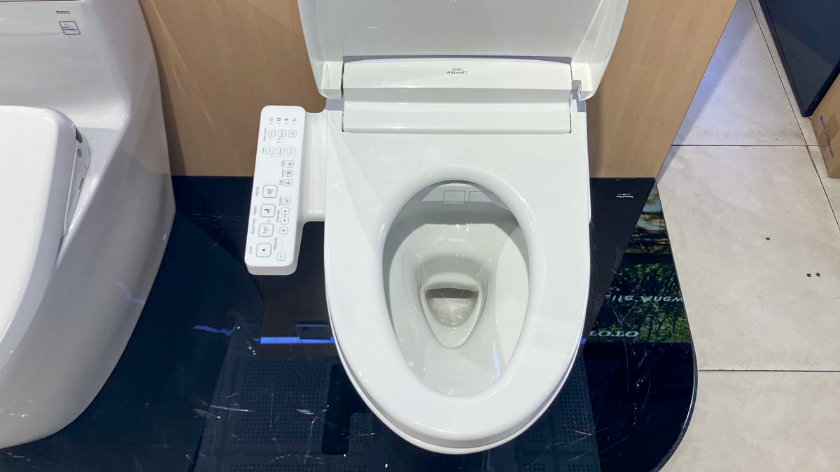 Bồn cầu TOTO MS885DW24 1 khối nắp điện tử Washlet S2 TCF33461GAA