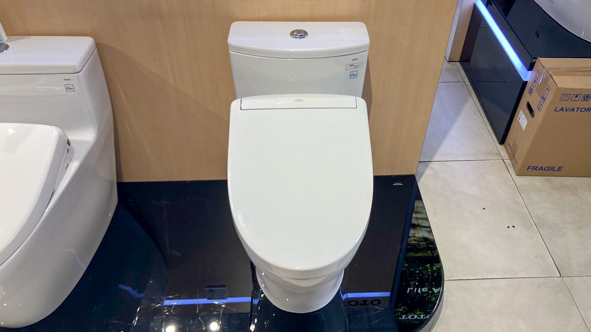 Bồn cầu TOTO MS885DW25 1 khối nắp điện tử Washlet S5 TCF34461GAA