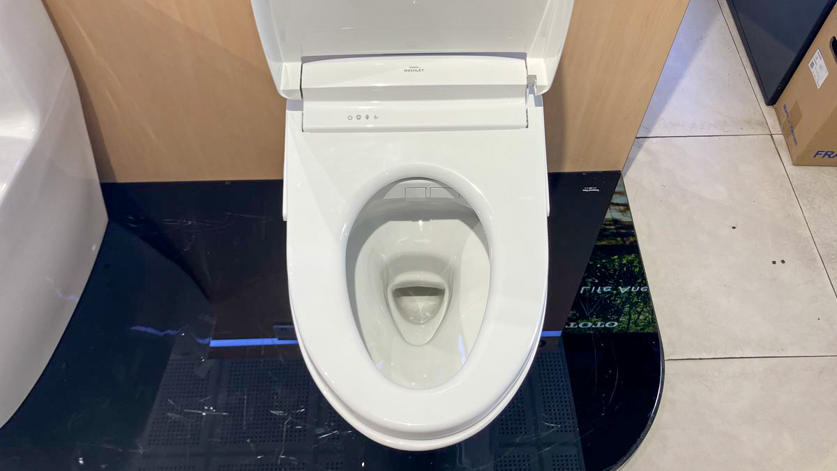 Bồn cầu TOTO MS885DW25 1 khối nắp điện tử Washlet S5 TCF34461GAA