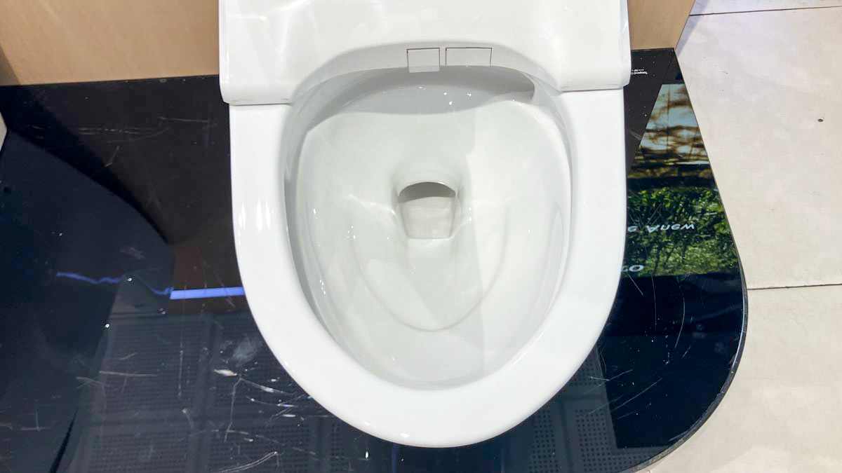 Bồn cầu TOTO MS887CRW15 1 khối nắp điện tử Washlet C5 TCF24460AAA giấu dây