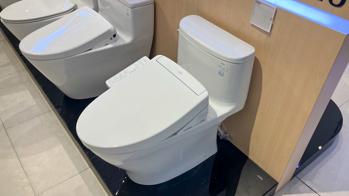 Bồn cầu TOTO MS887CRW24 1 khối nắp điện tử Washlet S2 TCF33461GAA giấu dây