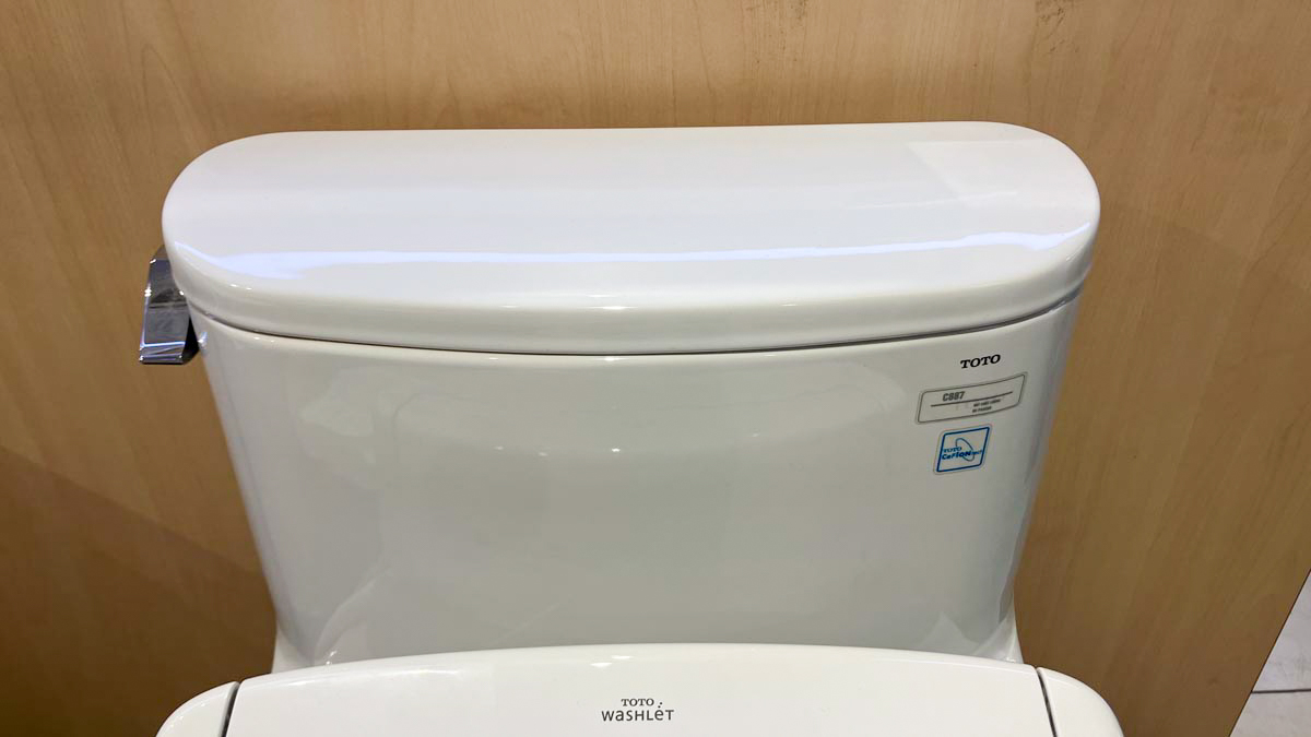 Bồn cầu TOTO MS887CRW24 1 khối nắp điện tử Washlet S2 TCF33461GAA giấu dây