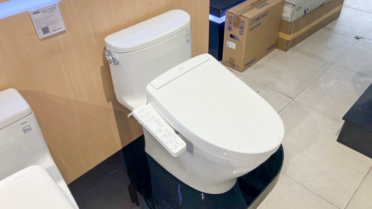 Bồn cầu TOTO MS887RW24 1 khối nắp điện tử Washlet S2 TCF33461GAA