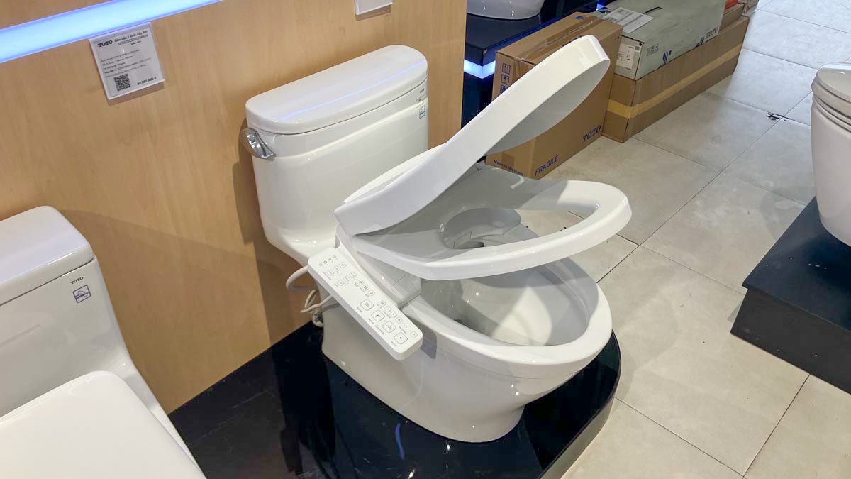 Bồn cầu TOTO MS887RW24 1 khối nắp điện tử Washlet S2 TCF33461GAA