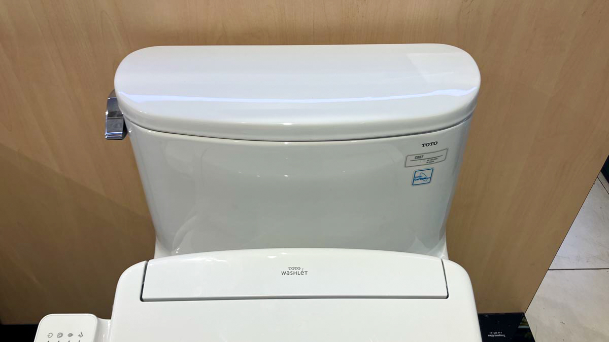 Bồn cầu TOTO MS887RW24 1 khối nắp điện tử Washlet S2 TCF33461GAA