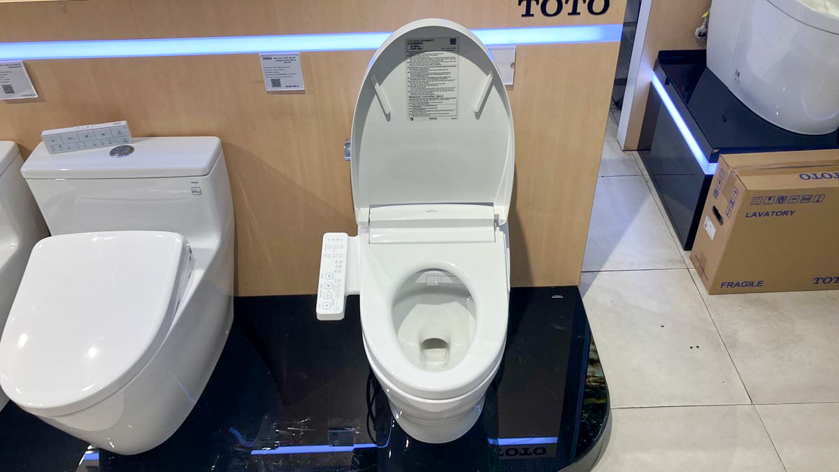 Bồn cầu TOTO MS887RW24 1 khối nắp điện tử Washlet S2 TCF33461GAA