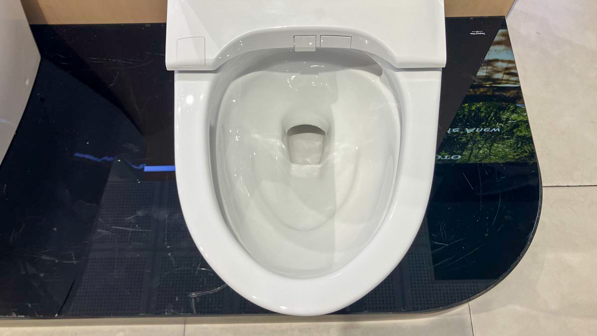 Bồn cầu TOTO MS887RW25 1 khối nắp điện tử Washlet S5 TCF34461GAA