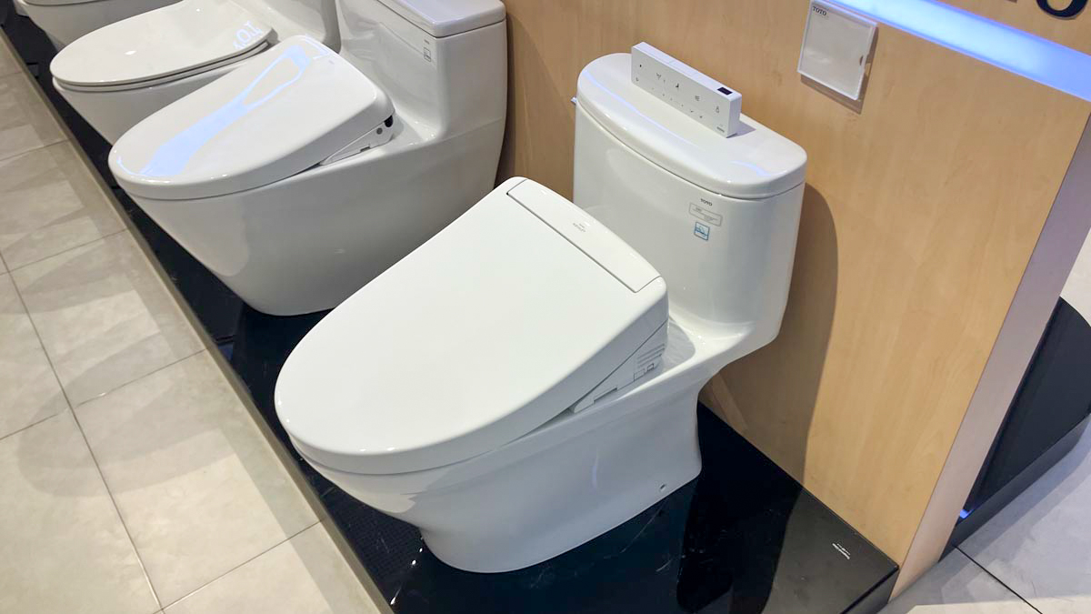 Bồn cầu TOTO MS887RW25 1 khối nắp điện tử Washlet S5 TCF34461GAA