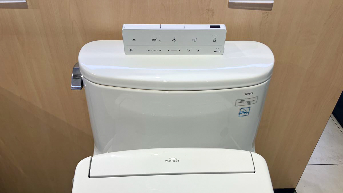 Bồn cầu TOTO MS887RW25 1 khối nắp điện tử Washlet S5 TCF34461GAA