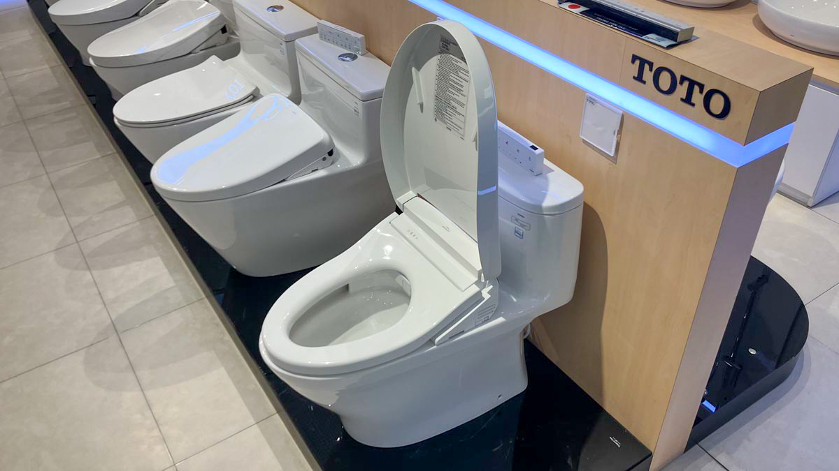 Bồn cầu TOTO MS887RW25 1 khối nắp điện tử Washlet S5 TCF34461GAA