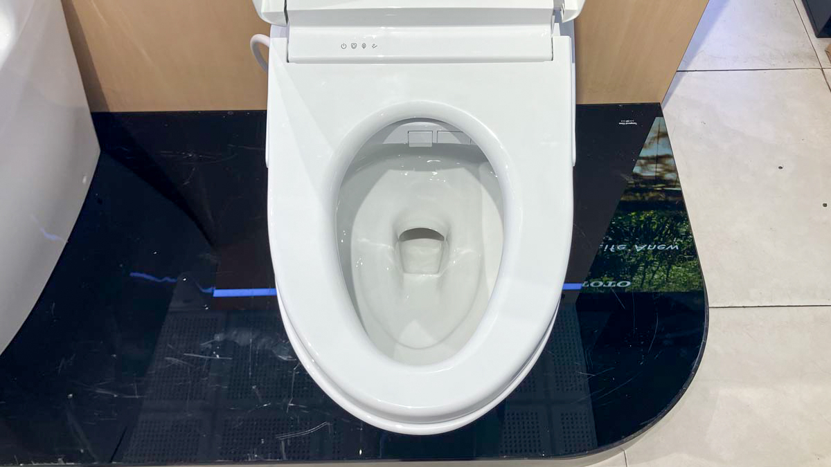 Bồn cầu TOTO MS887RW25 1 khối nắp điện tử Washlet S5 TCF34461GAA