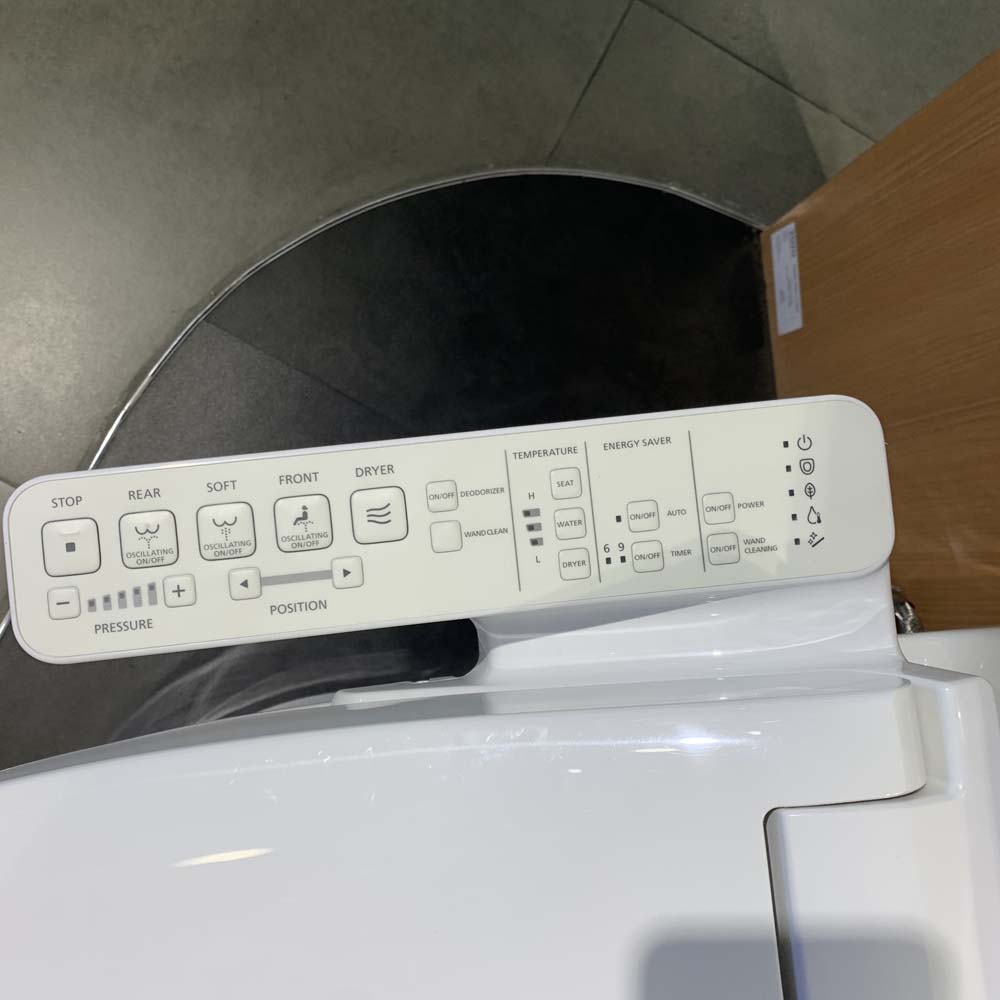 Bồn cầu TOTO MS889CDRW17 1 khối nắp điện tử Washlet C2 TCF23460AAA giấu dây