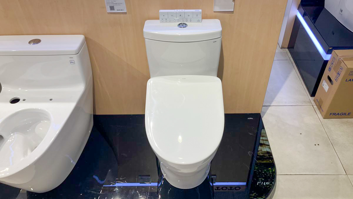 Bồn cầu TOTO MS889CDRW23 1 khối nắp điện tử Washlet S7 TCF47360GAA giấu dây