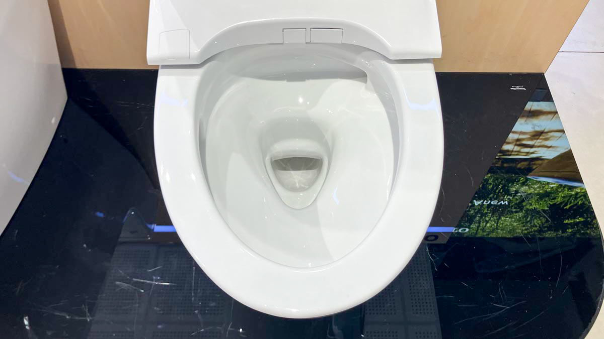 Bồn cầu TOTO MS889CDRW25 1 khối nắp điện tử Washlet S5 TCF34461GAA giấu dây