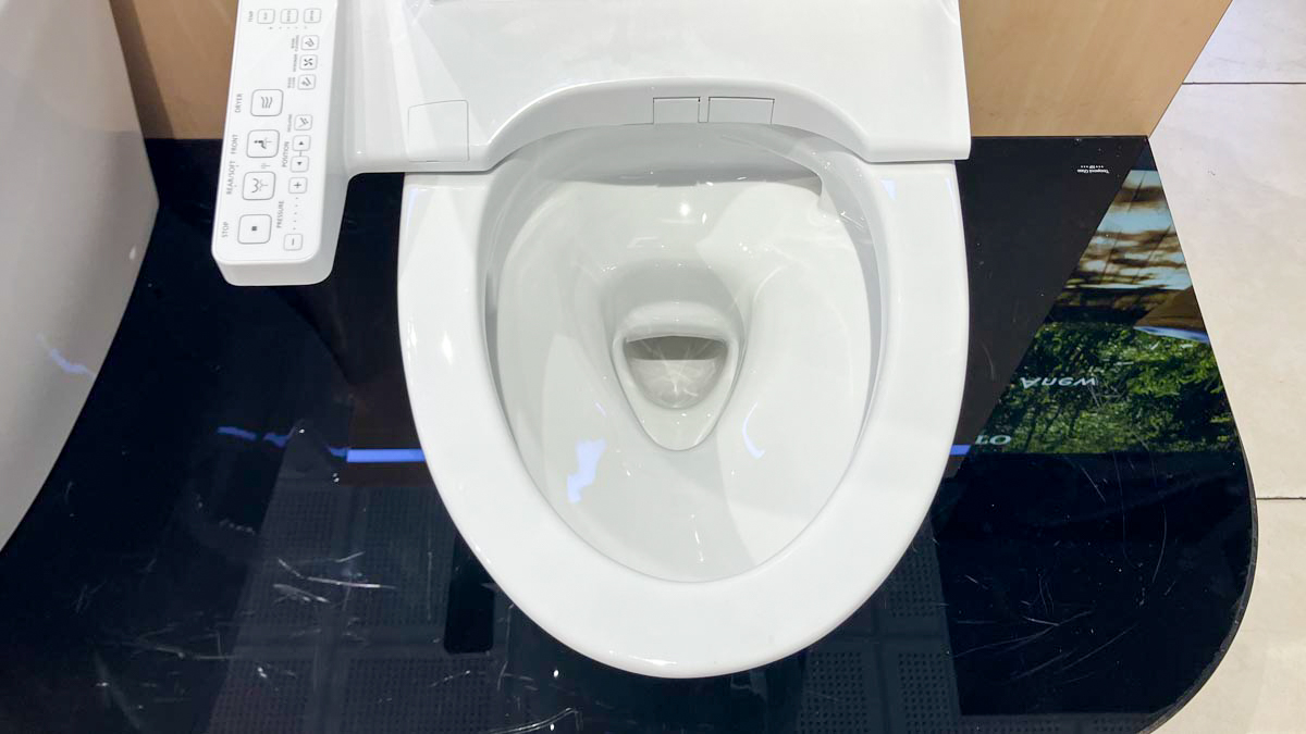 Bồn cầu TOTO MS889DRW24 1 khối nắp điện tử Washlet S2 TCF33461GAA