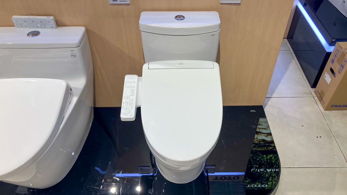 Bồn cầu TOTO MS889DRW24 1 khối nắp điện tử Washlet S2 TCF33461GAA