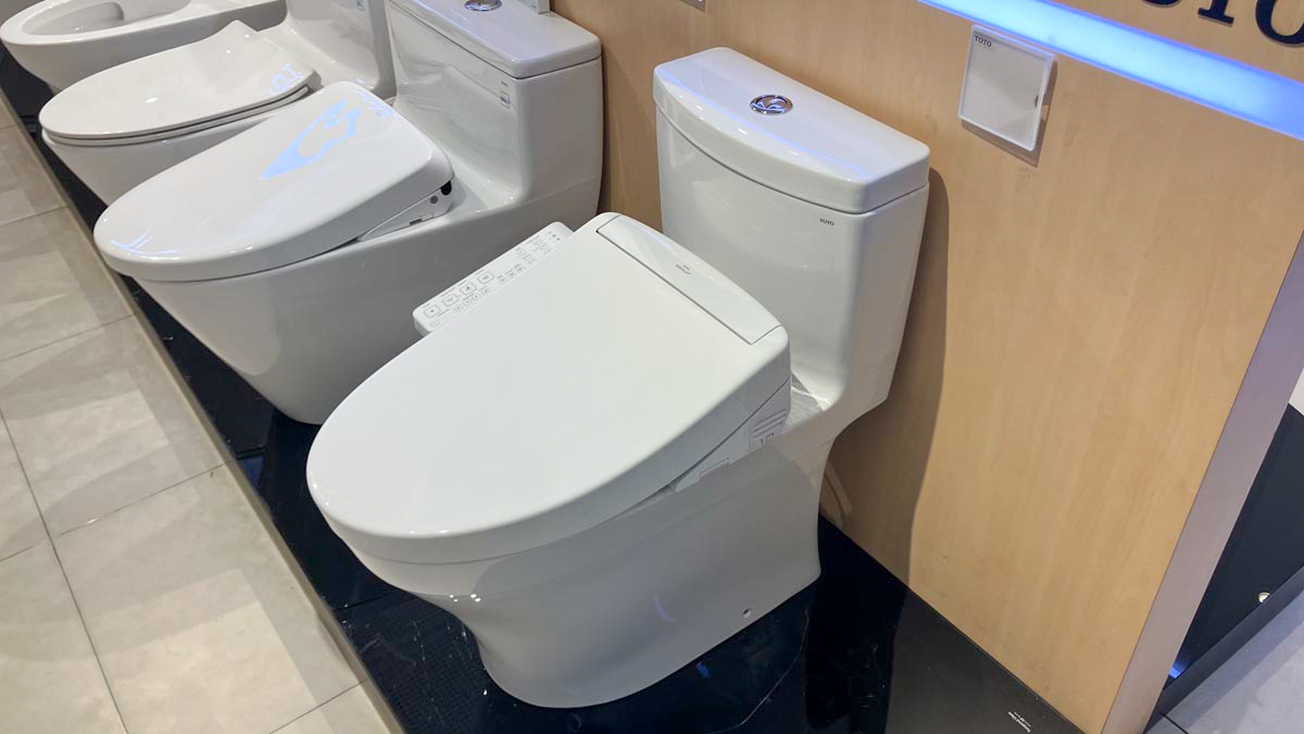 Bồn cầu TOTO MS889DRW24 1 khối nắp điện tử Washlet S2 TCF33461GAA