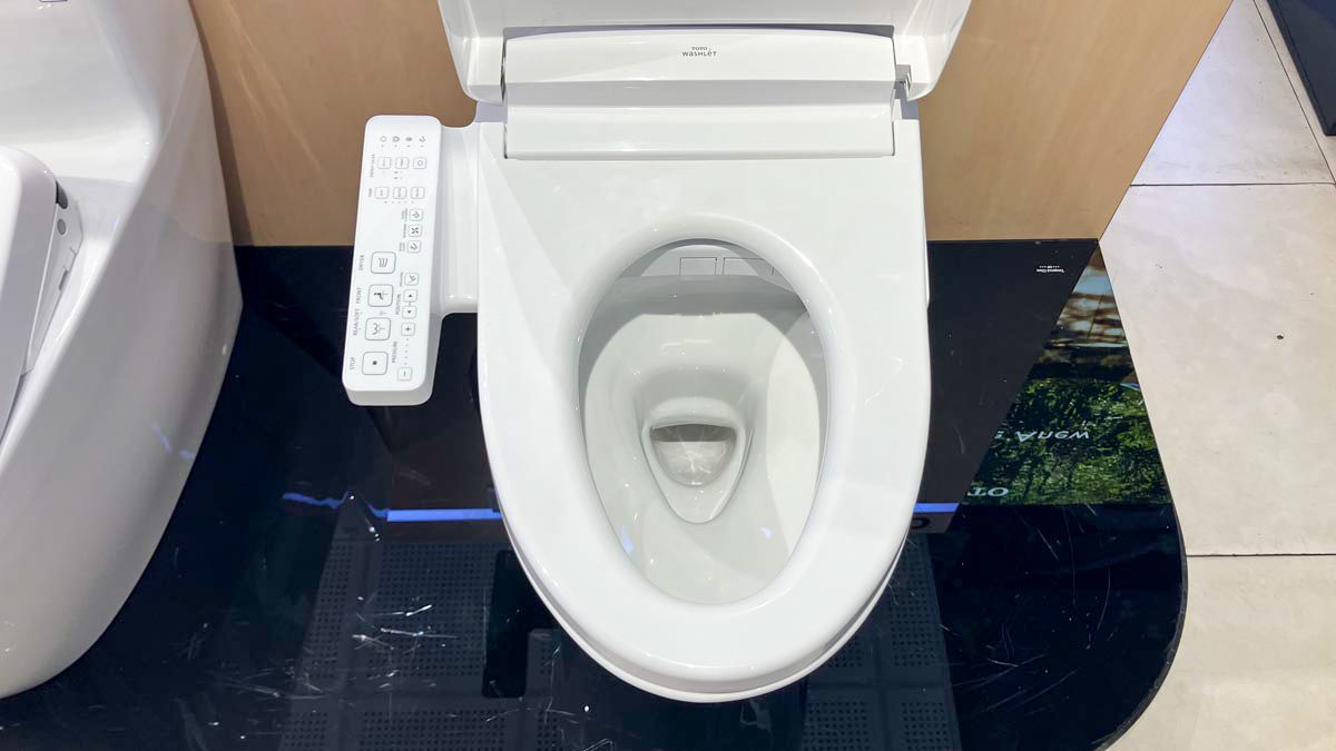 Bồn cầu TOTO MS889DRW24 1 khối nắp điện tử Washlet S2 TCF33461GAA