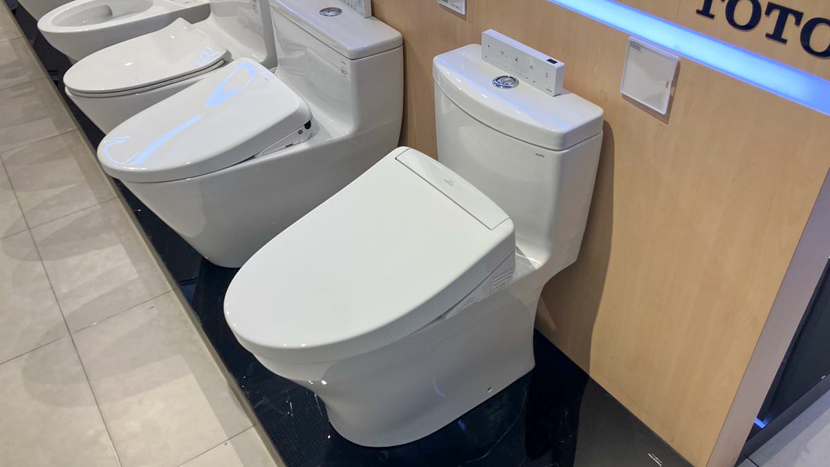 Bồn cầu TOTO MS889DRW25 1 khối nắp điện tử Washlet S5 TCF34461GAA