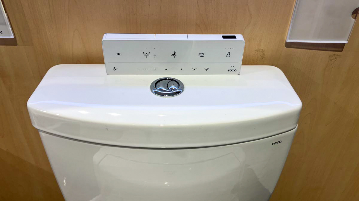 Bồn cầu TOTO MS889DRW25 1 khối nắp điện tử Washlet S5 TCF34461GAA