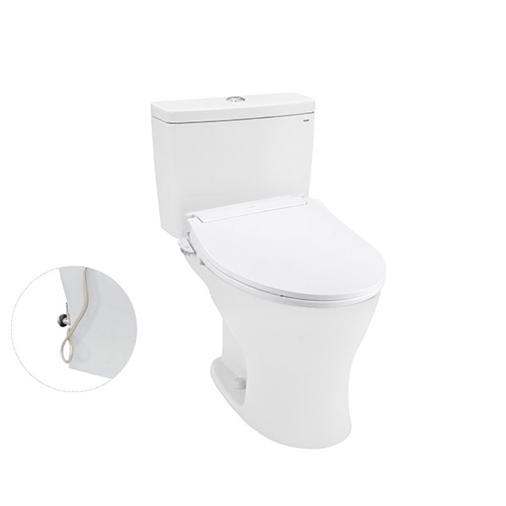 Bồn cầu TOTO CS735DE6 2 khối nắp rửa cơ TCW11S