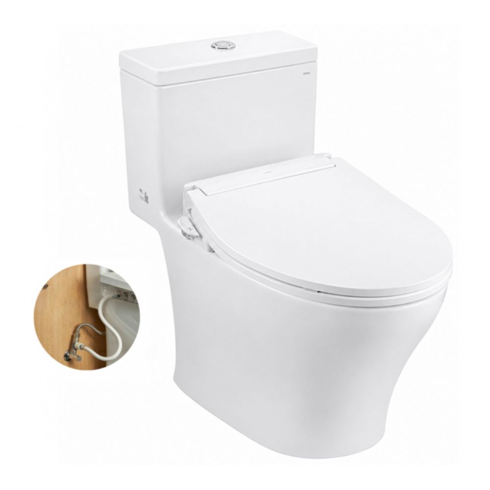 Bồn cầu TOTO MS857DE6 1 khối nắp rửa cơ TCW11S