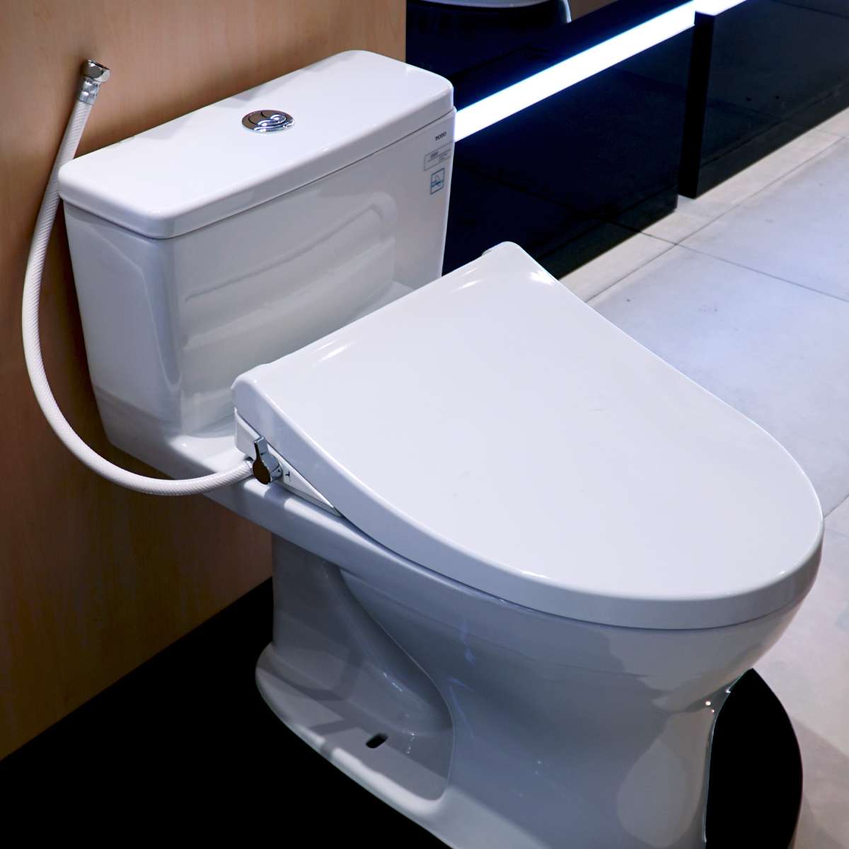 Bồn cầu TOTO MS855DE4 1 khối nắp rửa cơ TCW1211A