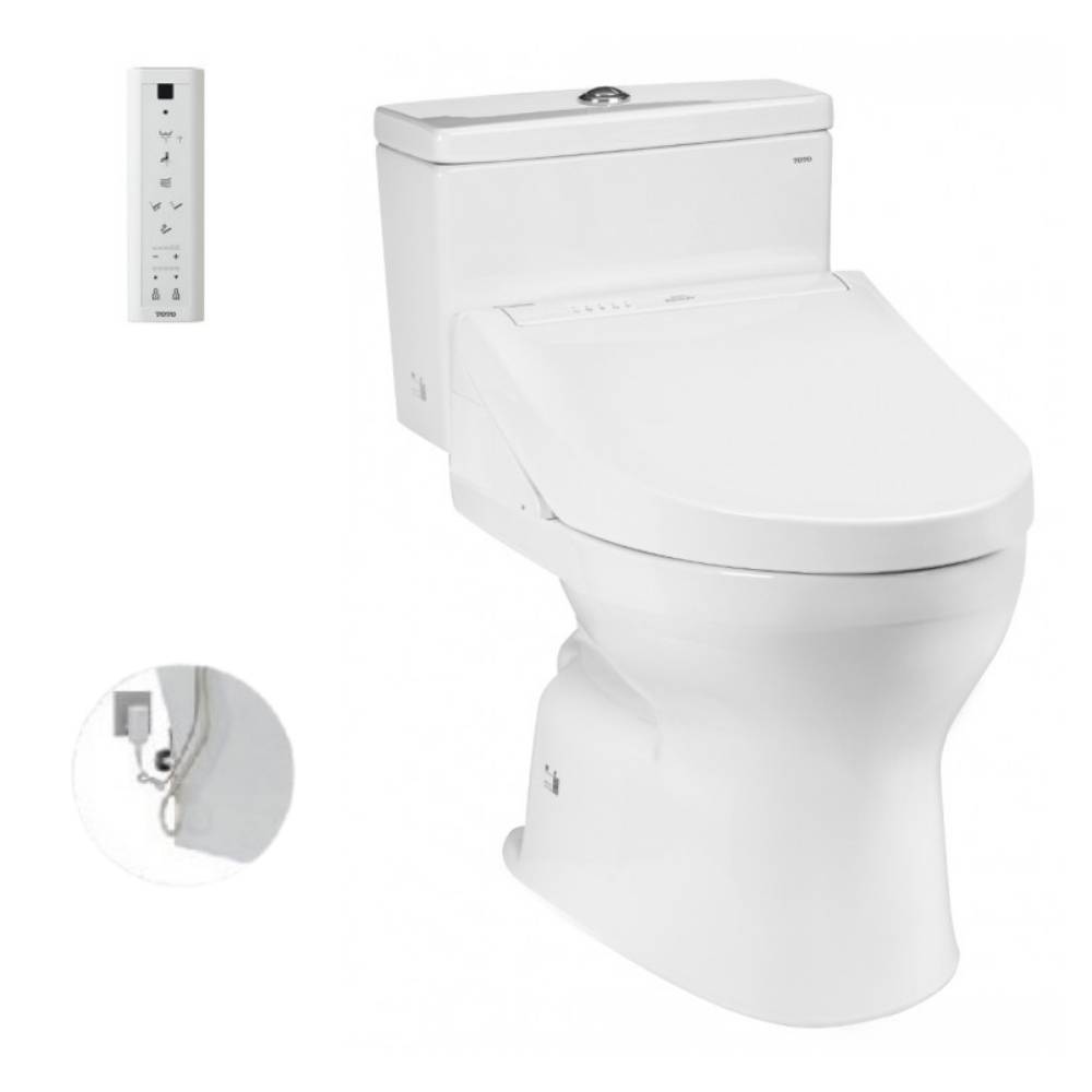 Bồn cầu TOTO CS302DW14 2 khối nắp điện tử Washlet C5 TCF24410AAA