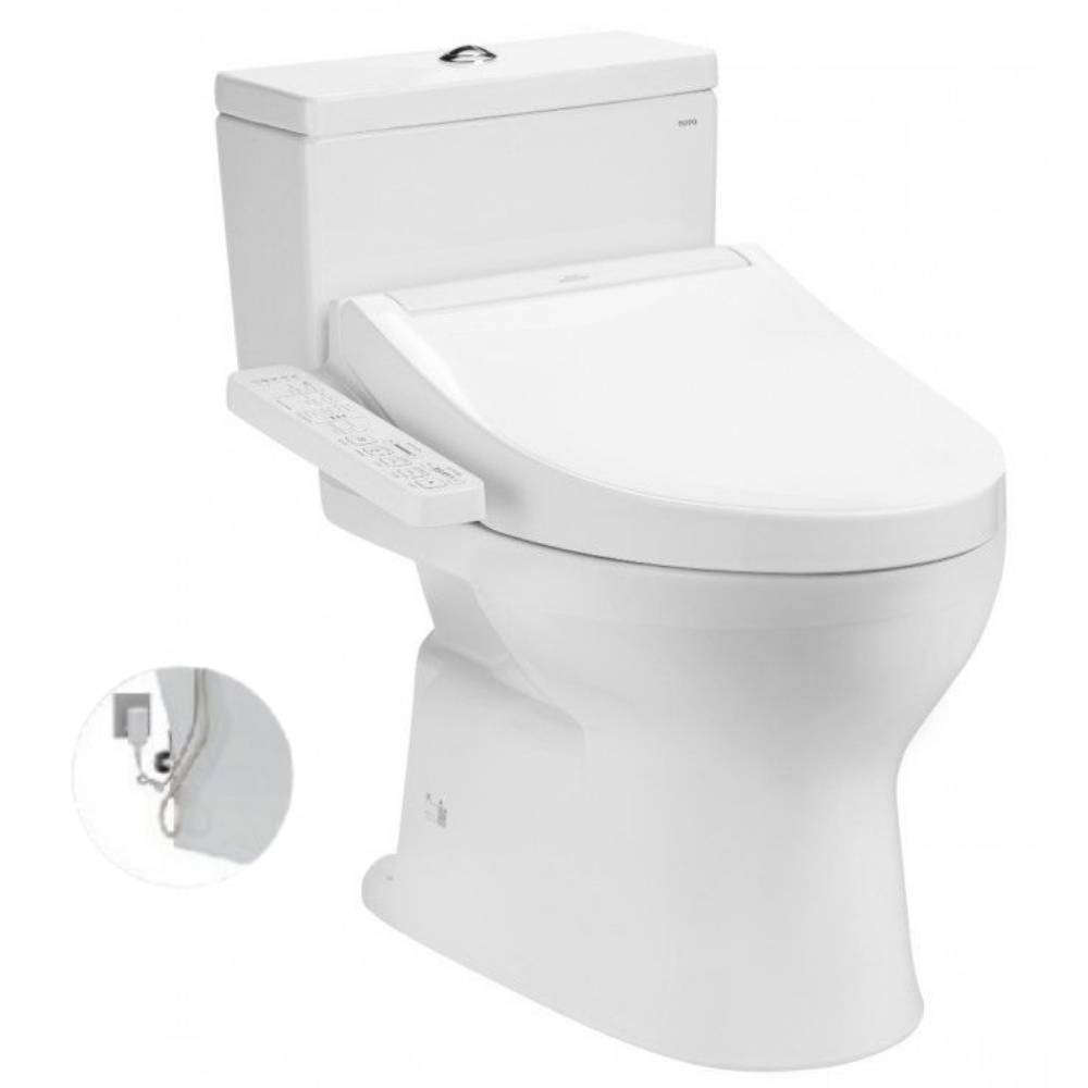 Bồn cầu TOTO CS302DW16 2 khối nắp điện tử Washlet C2 TCF23410AAA