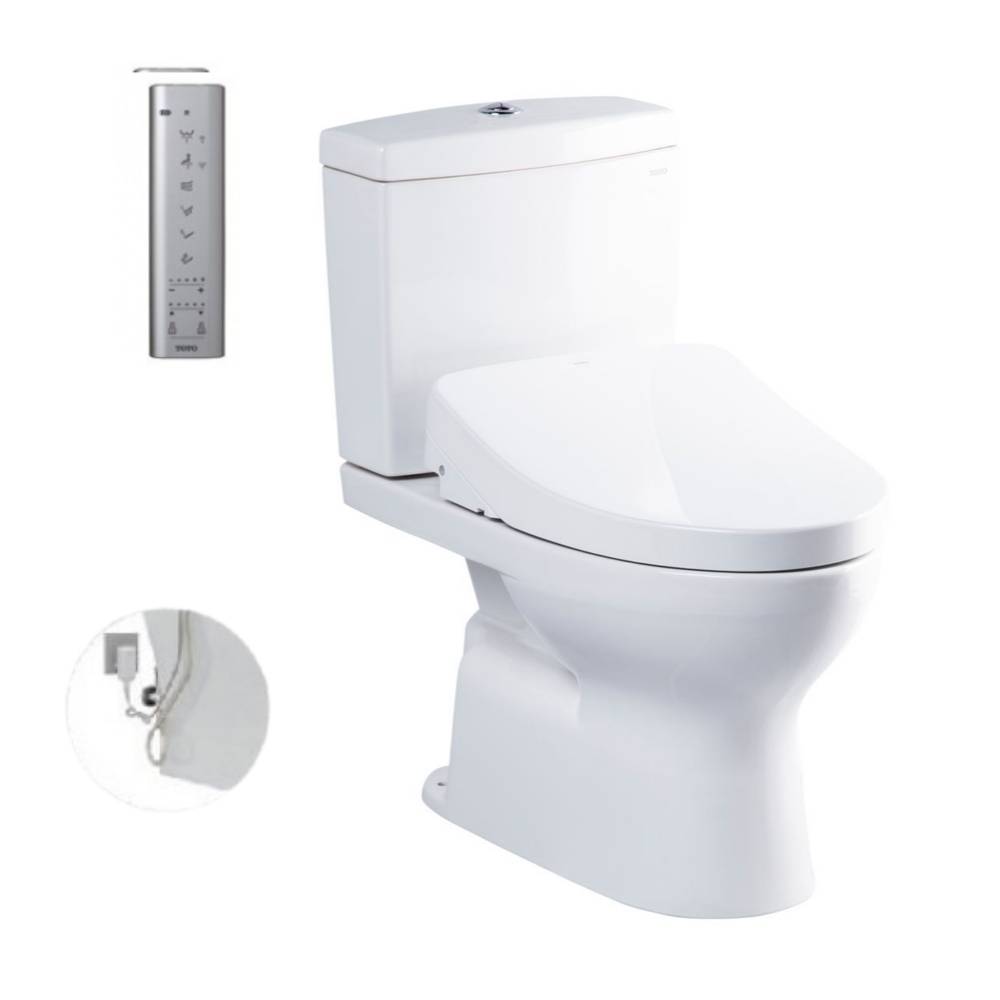 Bồn cầu TOTO CS320DRW11 2 khối nắp điện tử Washlet S7 TCF4911Z